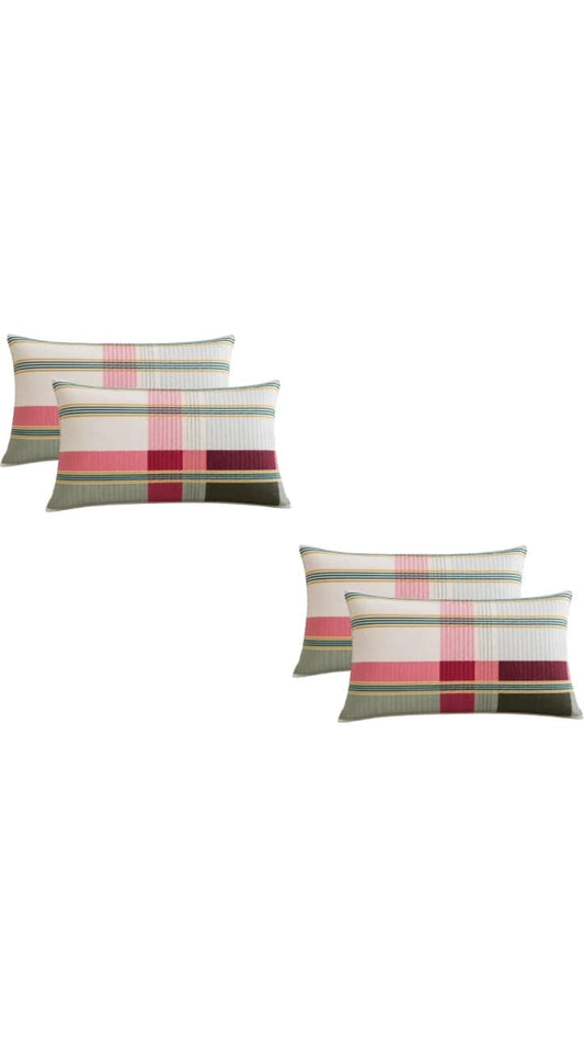 Striped Accent Pillow Cover Set