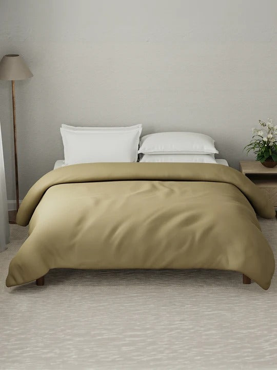 Beige Luxe Single Bedsheet