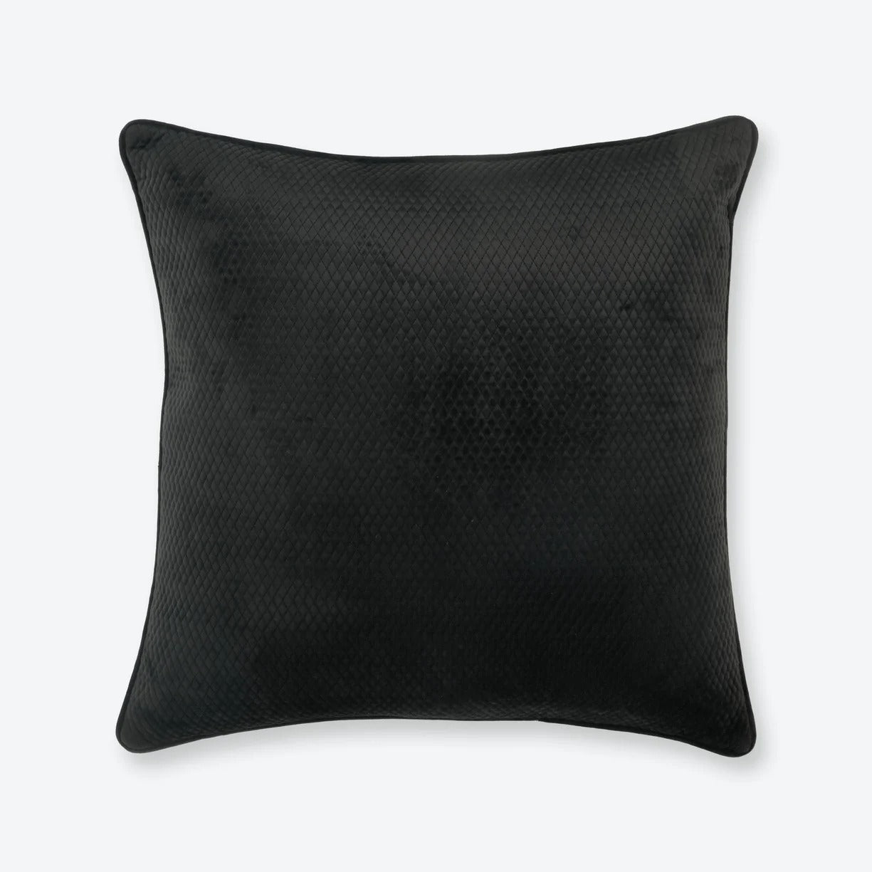 Midnight Quilted Cushion Cover